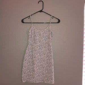 Brandy Melville Blue Floral Kyran Dress